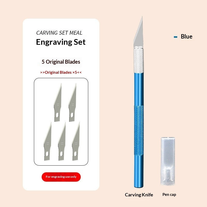 Aluminum Alloy Carving Knife Set