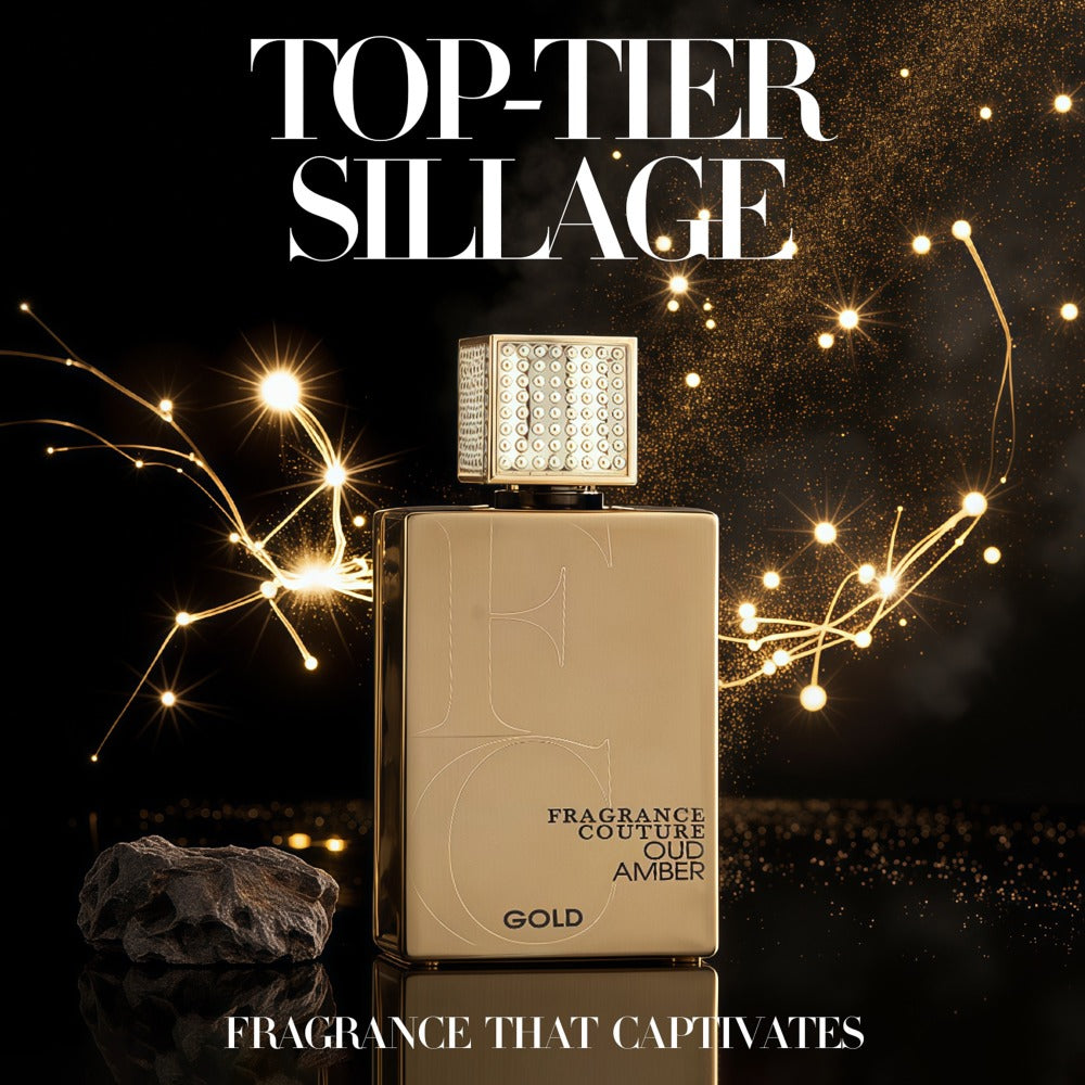 Unisex Perfume Oud Amber Gold Eau de Parfum 100 ml with Fruity Floral Woody Oriental Profile — image 2
