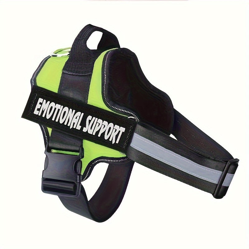 Emotional-Support Patch Dog Harness with Top Handle in Eleven Colors and XS-to-XXL Sizes Pictured — image 17