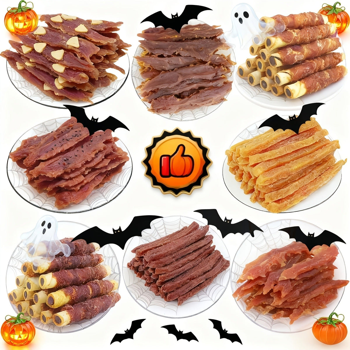 Dog Treats Mixed Chicken, Duck and Sweet Potato Chew Assortment with Four Retained Combination Options — image 22