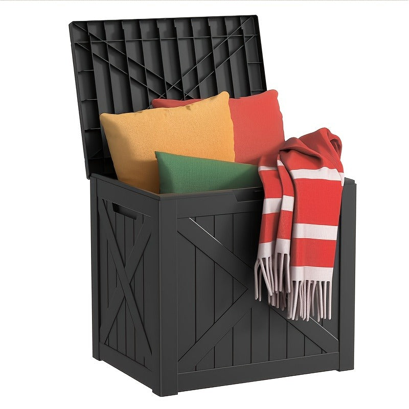 Lockable Outdoor Storage Box Waterproof Package Delivery Porch — image 15