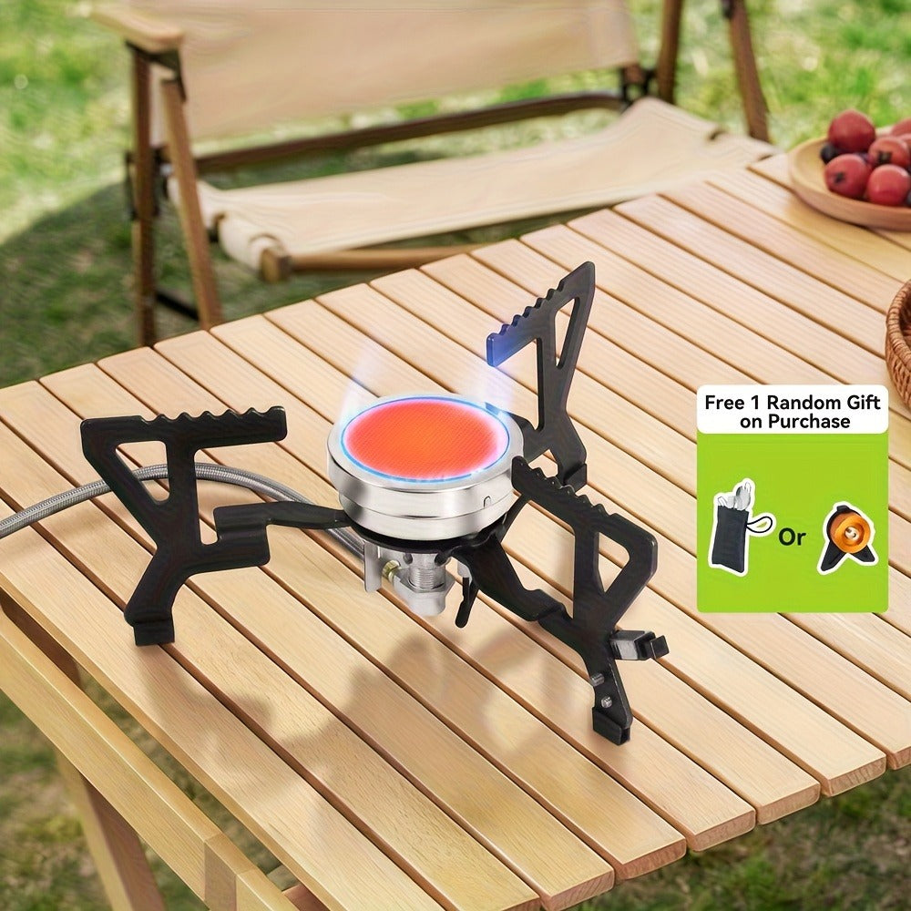 Infrared Camping Stove REDSUN FD1/FD3, 3.0kW Windproof Portable Gas Stove with Collapsible Stand & EVA Case — image 16