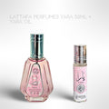 Perfume Gift Set Lattafa Yara 50ml Eau de Parfum Spray and 10ml Roll-On Perfume Oil Duo for Women — image 2