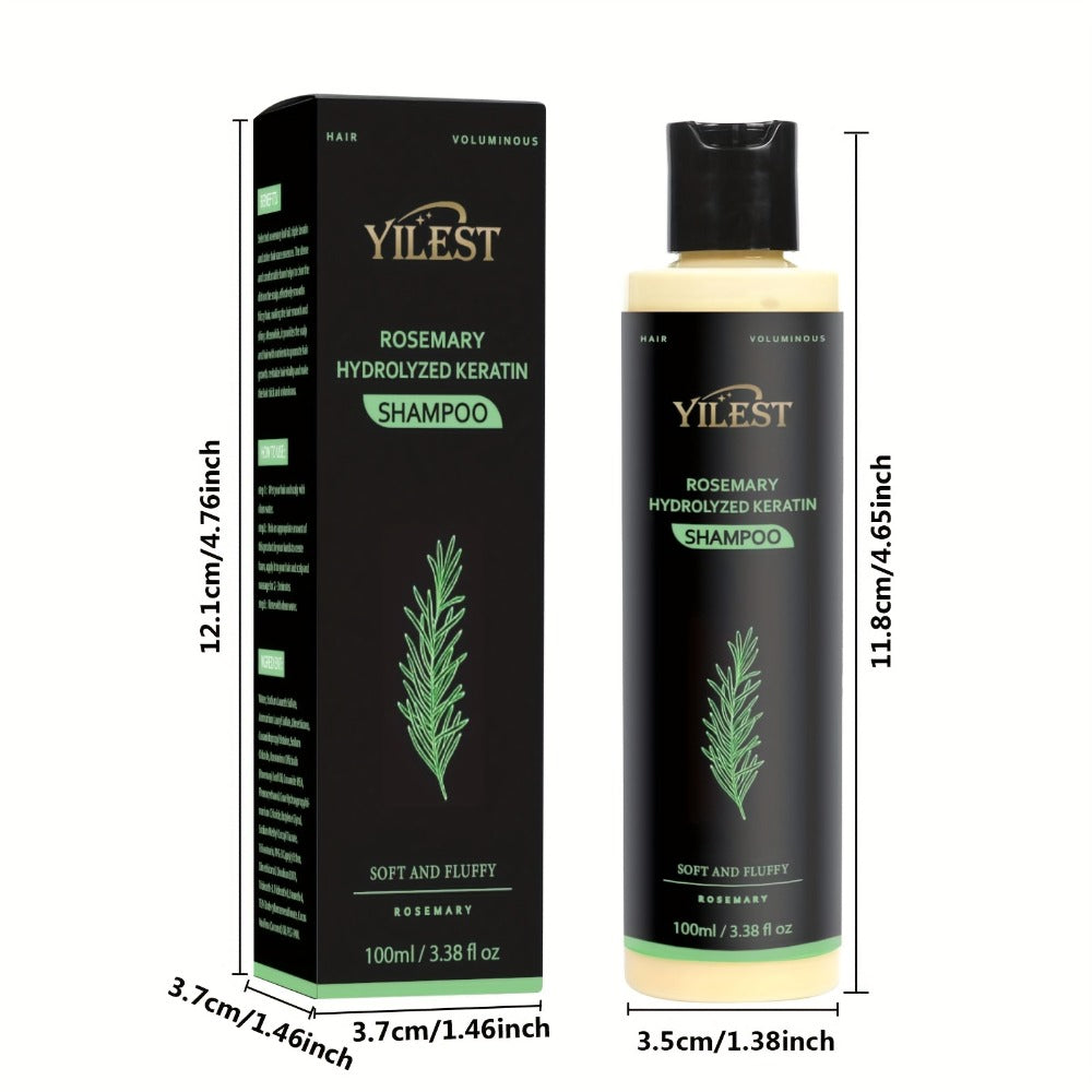 Rosemary Shampoo for Hair Growth & Volume – Enriched with Rosemary Extract, Amino Acids & Plant Squalane | Strengthening — im