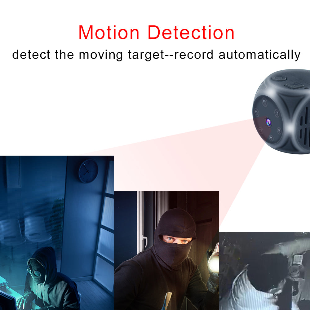 Sensor Night Vision Mini Camera HD Camcorder Camera 1080P Camera Monitor Small Camera