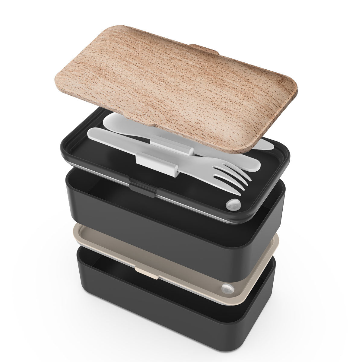 Double-Layer Insulated Lunch Box Lunch Box Student Lunch Box