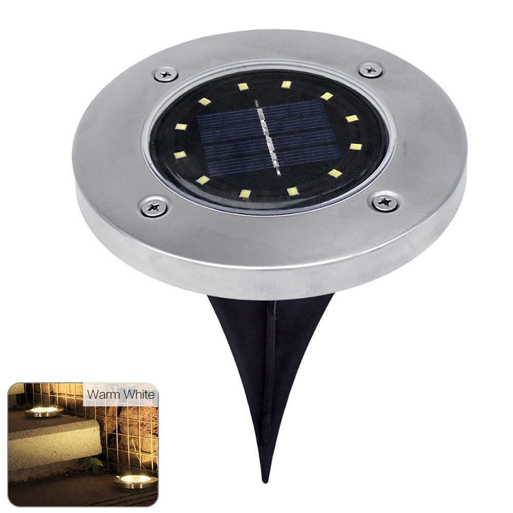 12Led Solar Underground Light Solar Lawn Light