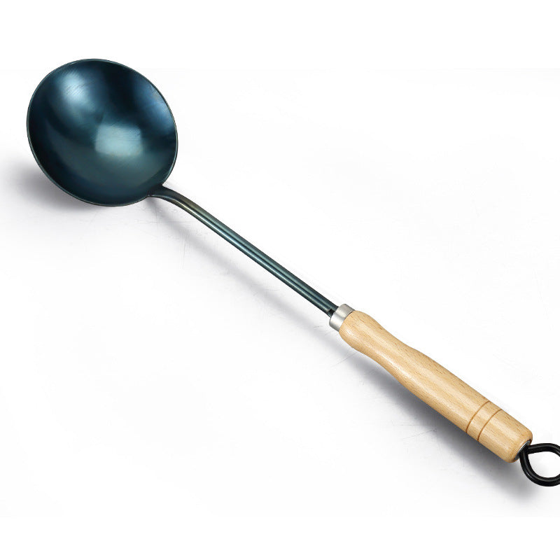 Old-fashioned Set Of Spatula Handmade Frying Spoon