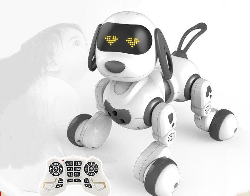 Interactive Robot Dog Toy - Remote Control Smart Pet for Kids