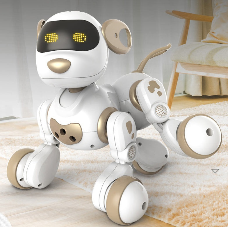 Interactive Robot Dog Toy - Remote Control Smart Pet for Kids