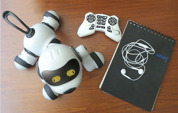 Interactive Robot Dog Toy - Remote Control Smart Pet for Kids
