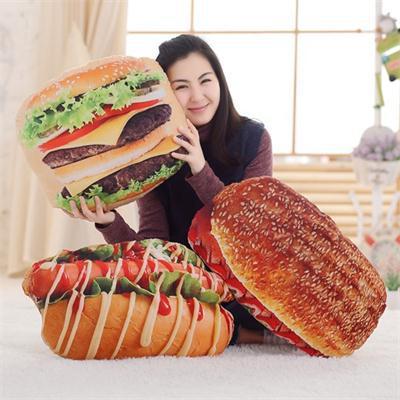 Food Pillow Cushion Creative Evil Funny