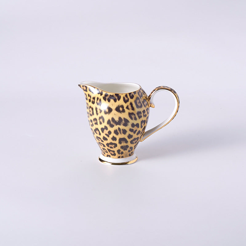 Porcelain Coffee Mugs and coffee cups Dinner Plate Sets Bone China Tableware Drinkware Leopard Luxury Designs New Arrival