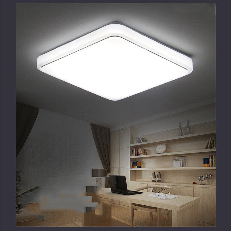 Simple Square Lighting Ceiling Lamp, Living Room Bedroom Lighting Ceiling Lamp