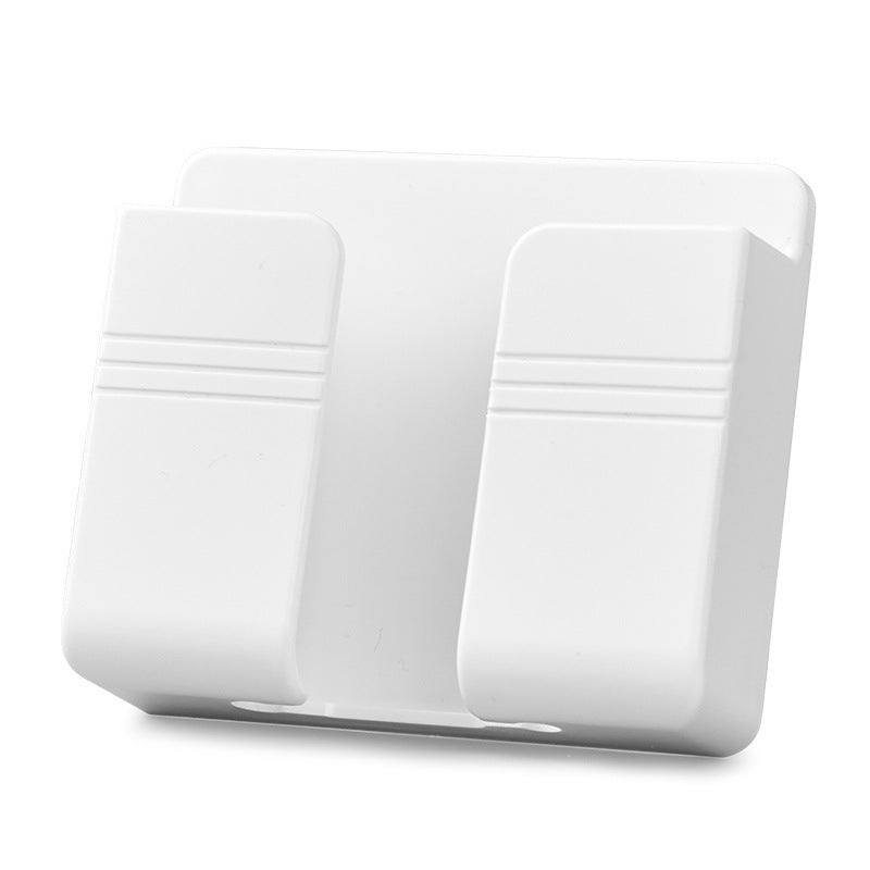 Mobile Phone Charging Storage Rack - Punch-Free Sticky Wall Mount Organizer
