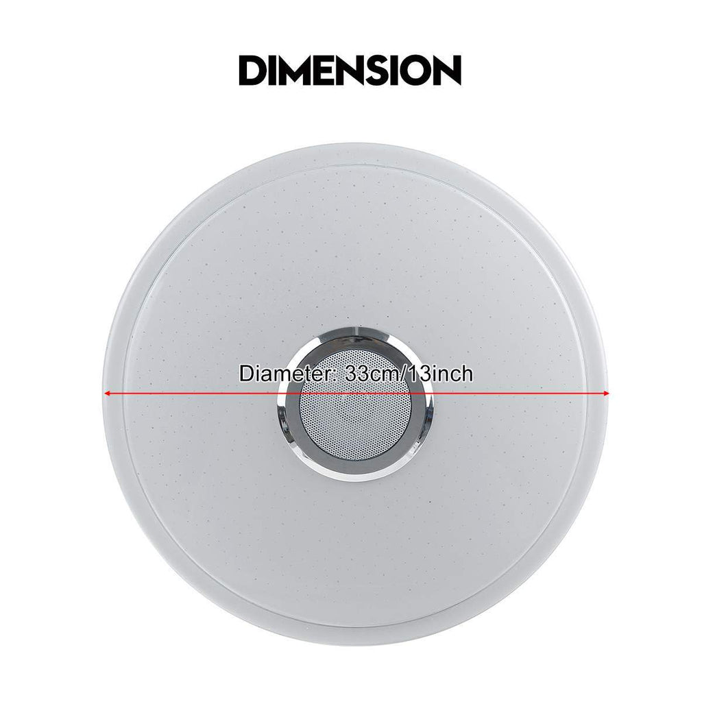 Tuya Wifi Smart Ceiling Light Led Colorful App Remote Control Bluetooth Lamps Alexa Google Home Cross-Border