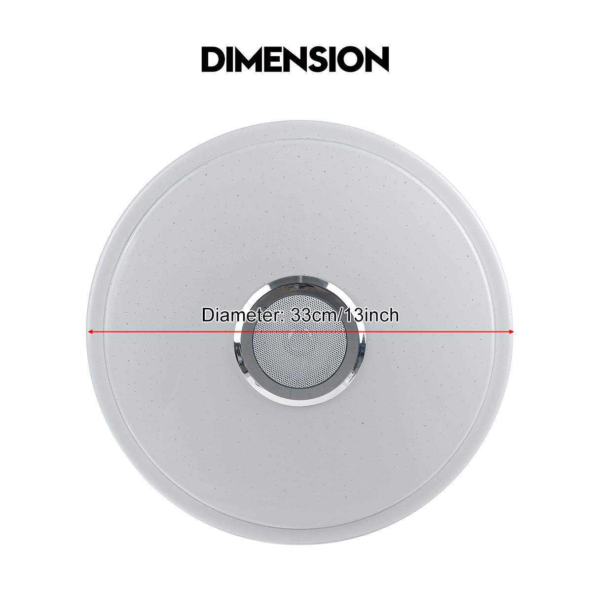 Tuya Wifi Smart Ceiling Light Led Colorful App Remote Control Bluetooth Lamps Alexa Google Home Cross-Border