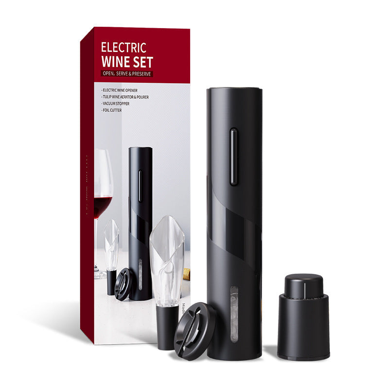 Electric Wine Bottle Opener - USB Rechargeable Automatic Corkscrew