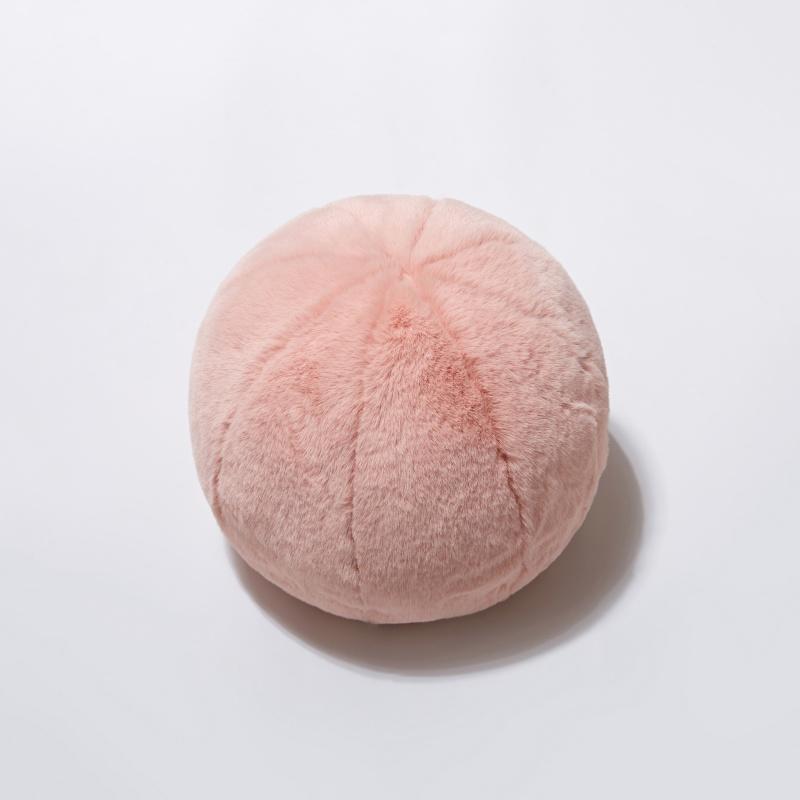 Fur Ball Round Sofa Decoration Pillow Child Cushion