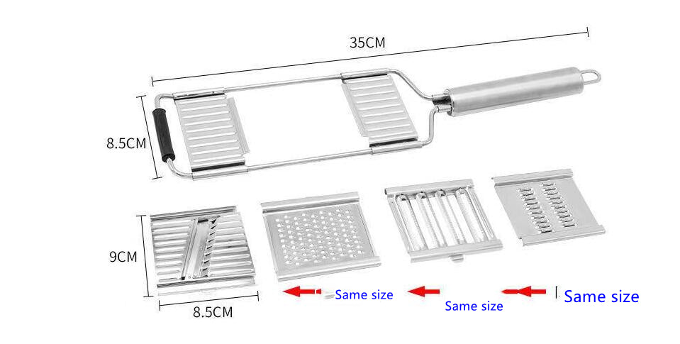 Spot Stainless Steel Grater Vegetable And Fruit Slicing Knife