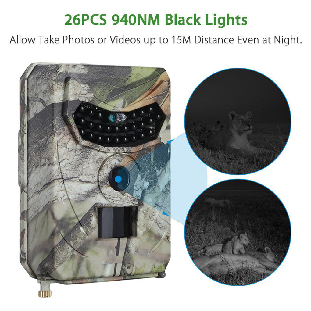 JPEG Trail Wildlife Camera 20MP IP65 Wireless Photo Capture