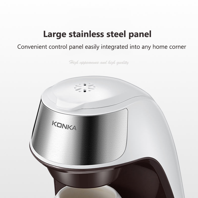Mini Automatic Coffee Maker - Portable Single Serve Coffee Machine