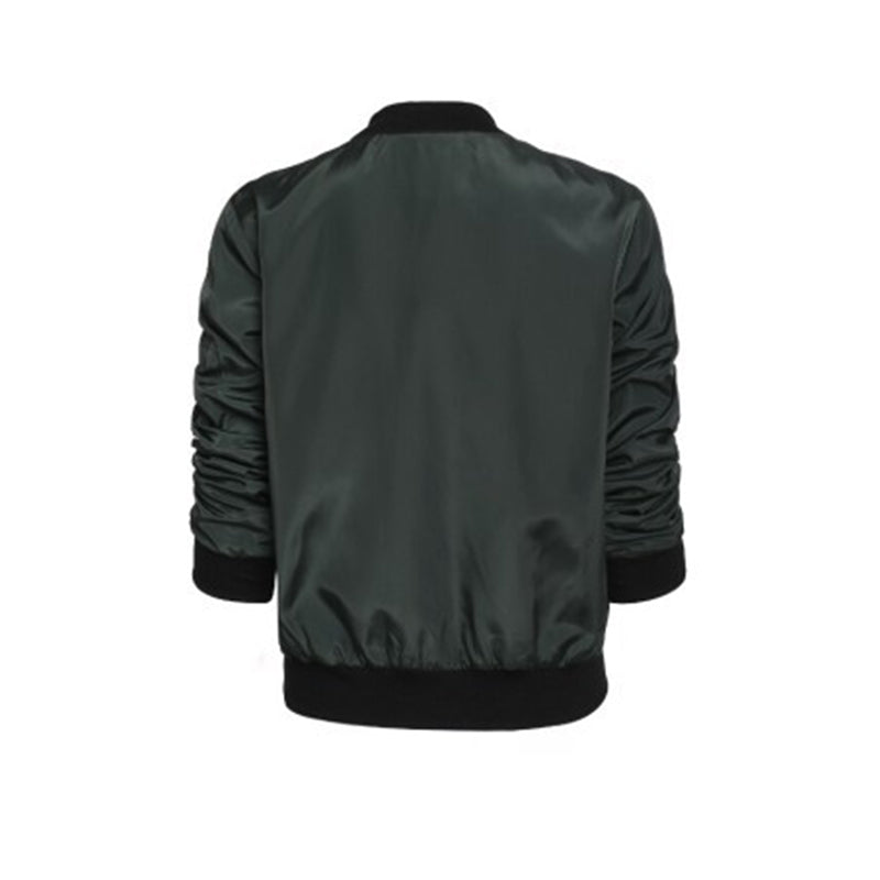 Sportswear Short Bomber Jacket Coat Autumn Women