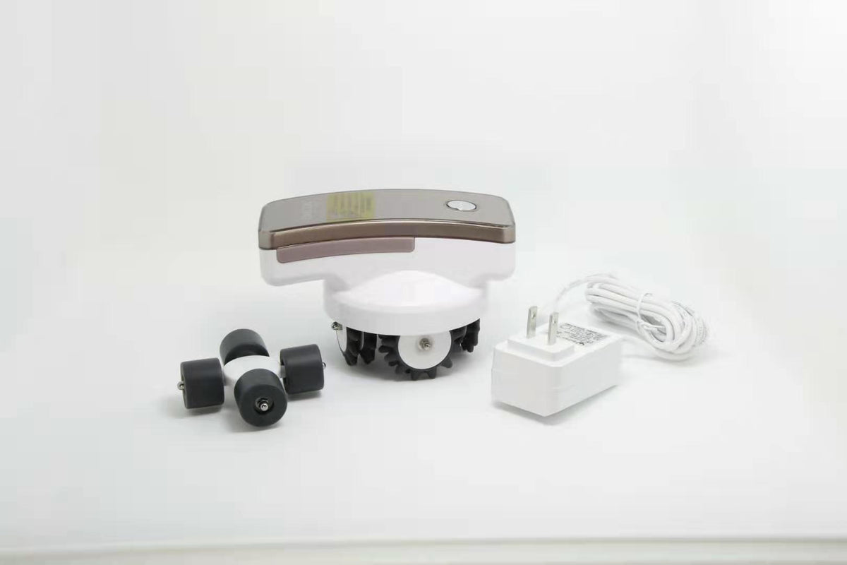 3D slimming roller face-lifting massager