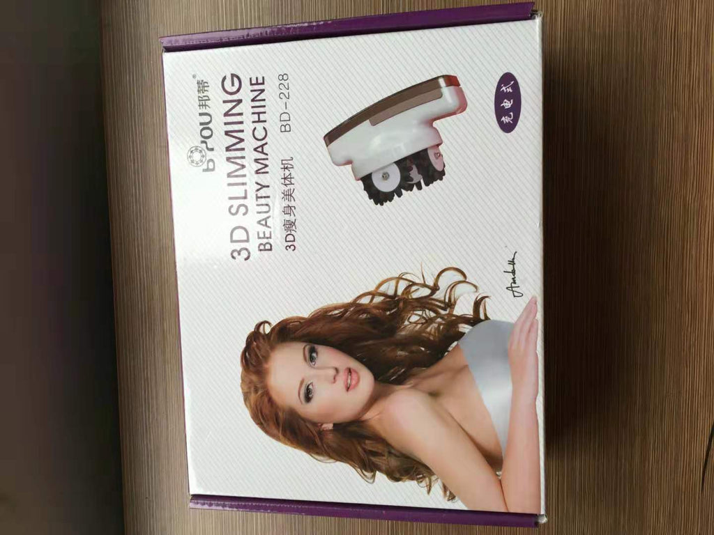3D slimming roller face-lifting massager