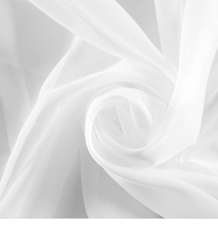 Modern Simple Thickened Solid Thin Window Gauze