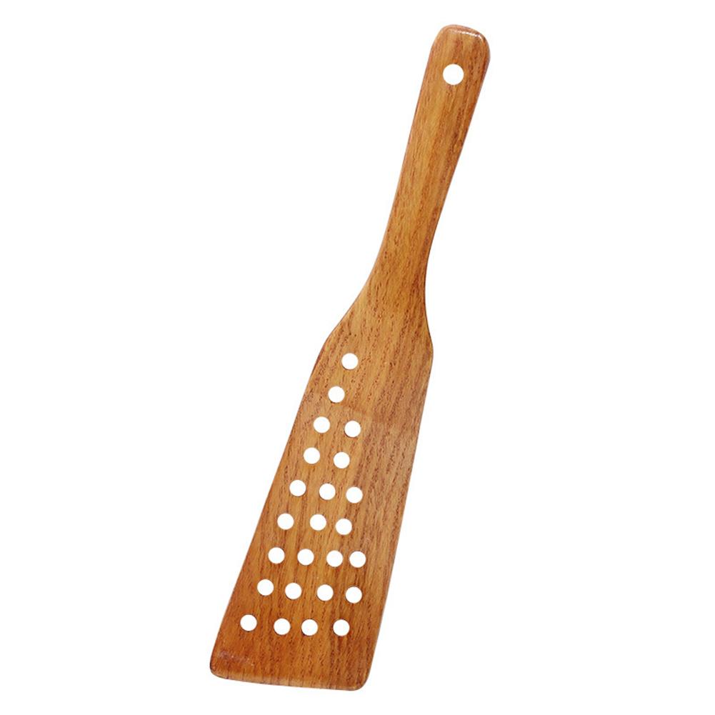 Special wooden spatula for non-stick pan