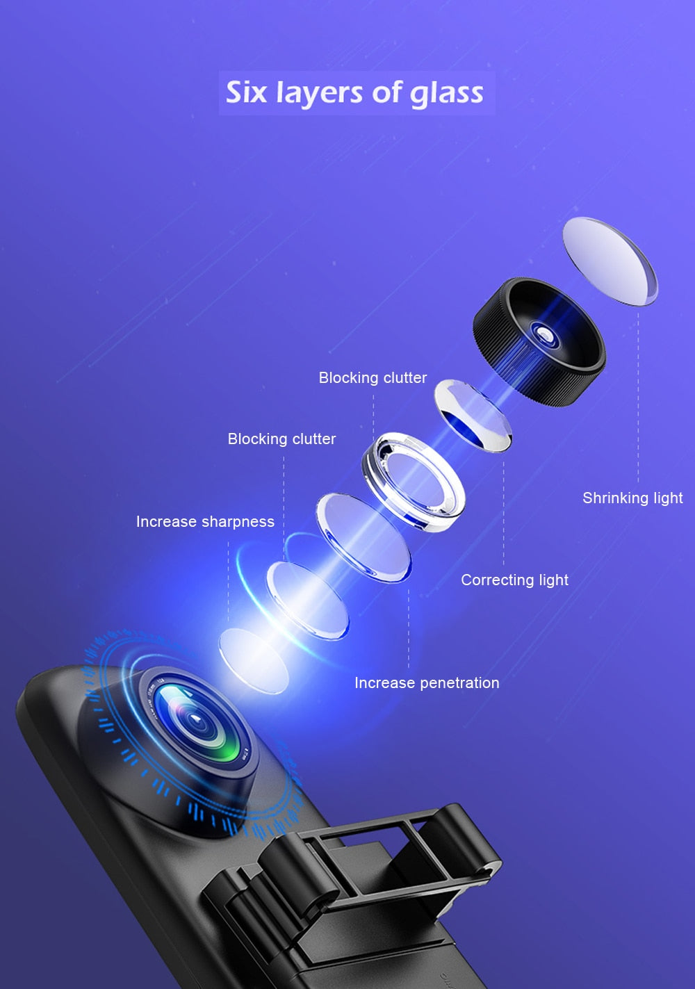3.5 Inch Rearview Mirror Car Driving Recorder High List Lens