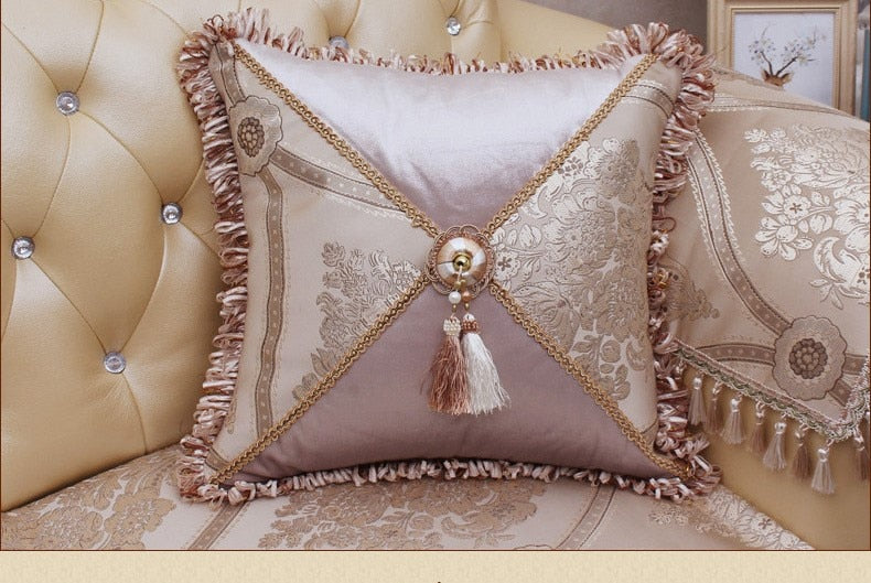 uropean style pillow leather sofa cushion