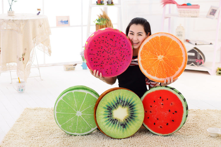 Lovely fruit throw pillow