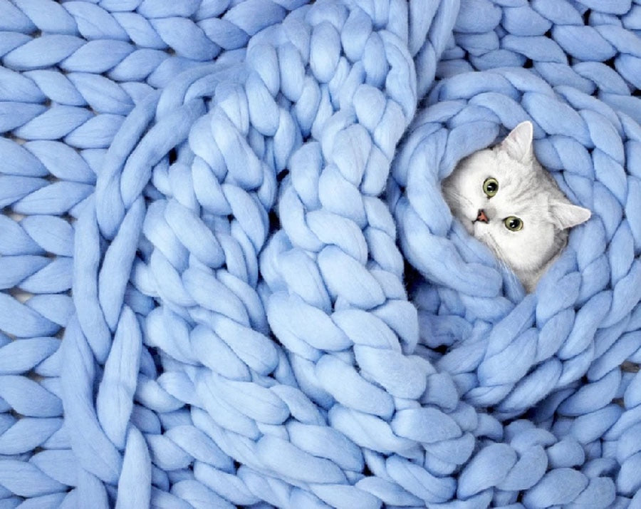 Photography Props Sofa Blanket Decorative Blanket