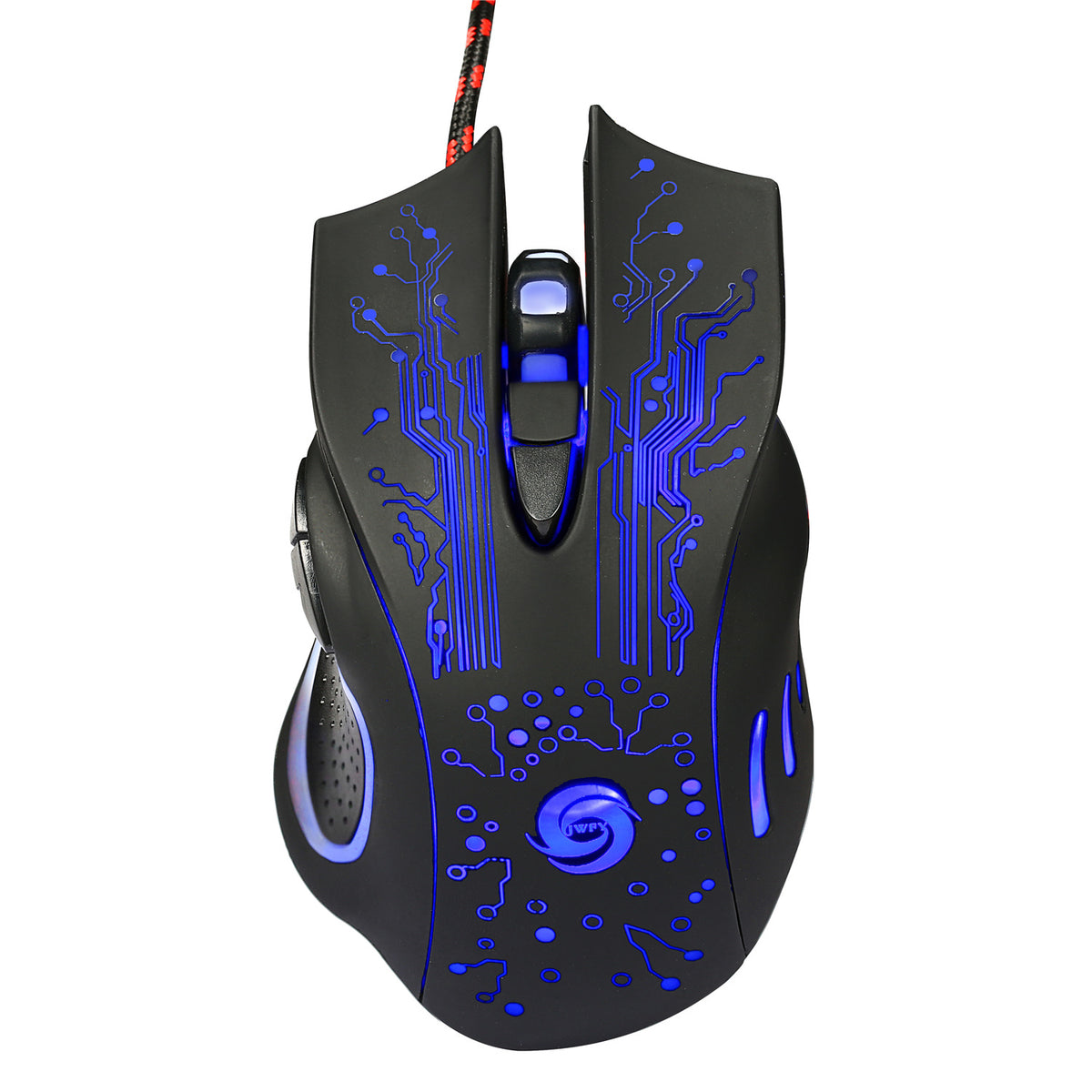 USB Wired Gaming Mouse 5500DPI Adjustable 7 Buttons LED Backlit Professional Gamer Mice Ergonomic Computer Mouse for PC Laptop