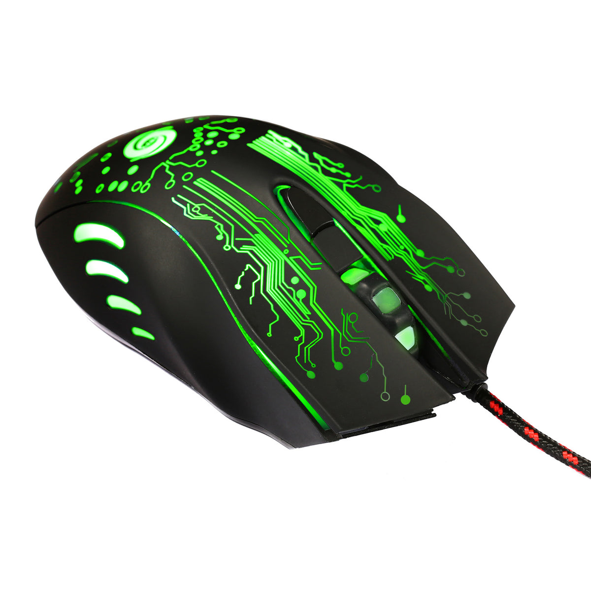 USB Wired Gaming Mouse 5500DPI Adjustable 7 Buttons LED Backlit Professional Gamer Mice Ergonomic Computer Mouse for PC Laptop