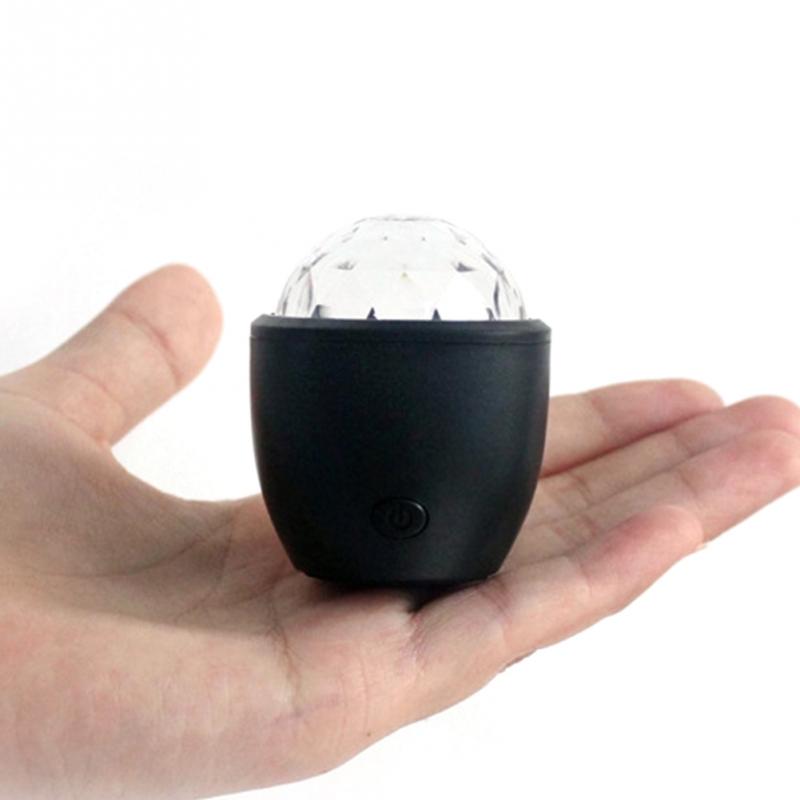 led crystal magic ball light