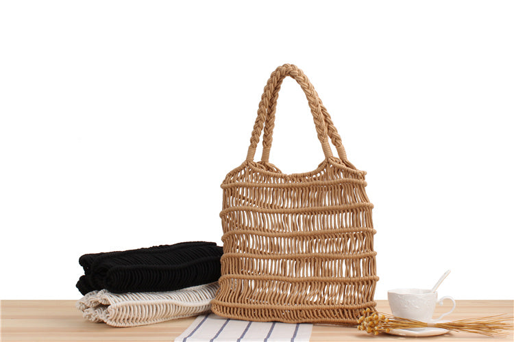 Female Sensual Straw Bag Beach Bag