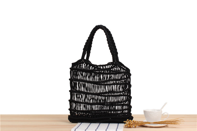 Female Sensual Straw Bag Beach Bag