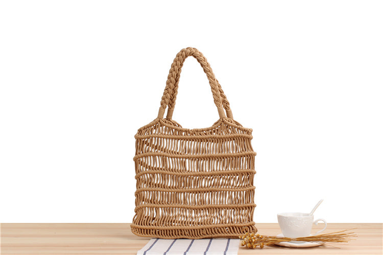 Female Sensual Straw Bag Beach Bag