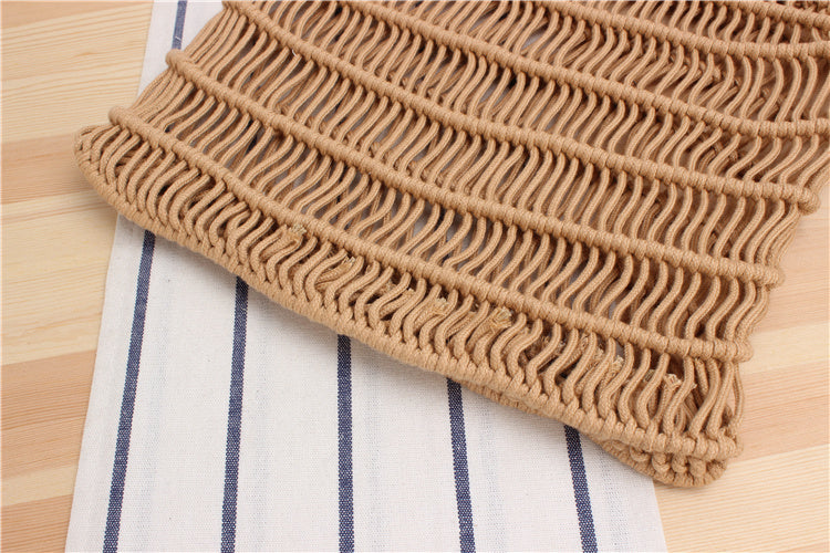 Female Sensual Straw Bag Beach Bag