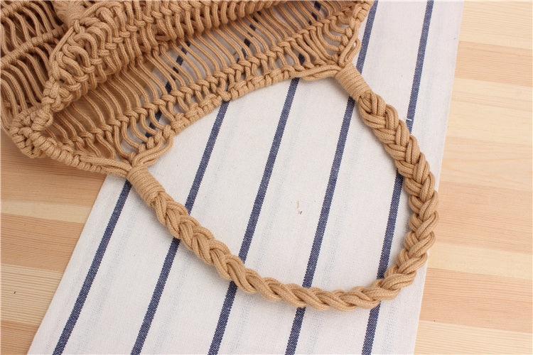 Female Sensual Straw Bag Beach Bag