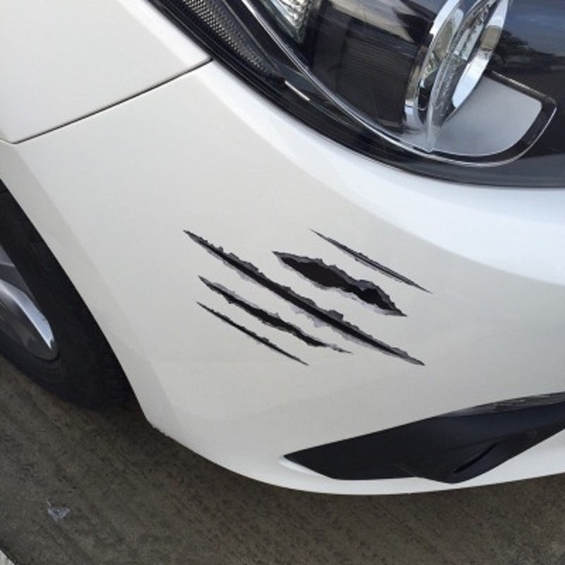 Simulation Bullet Hole Car Sticker, Car Bullet Hole Crack Car Sticker