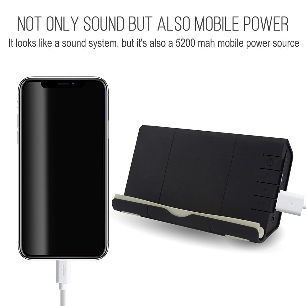Mini subwoofer card power speaker