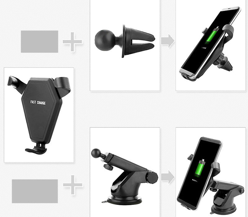 Car wireless charger magic array charger
