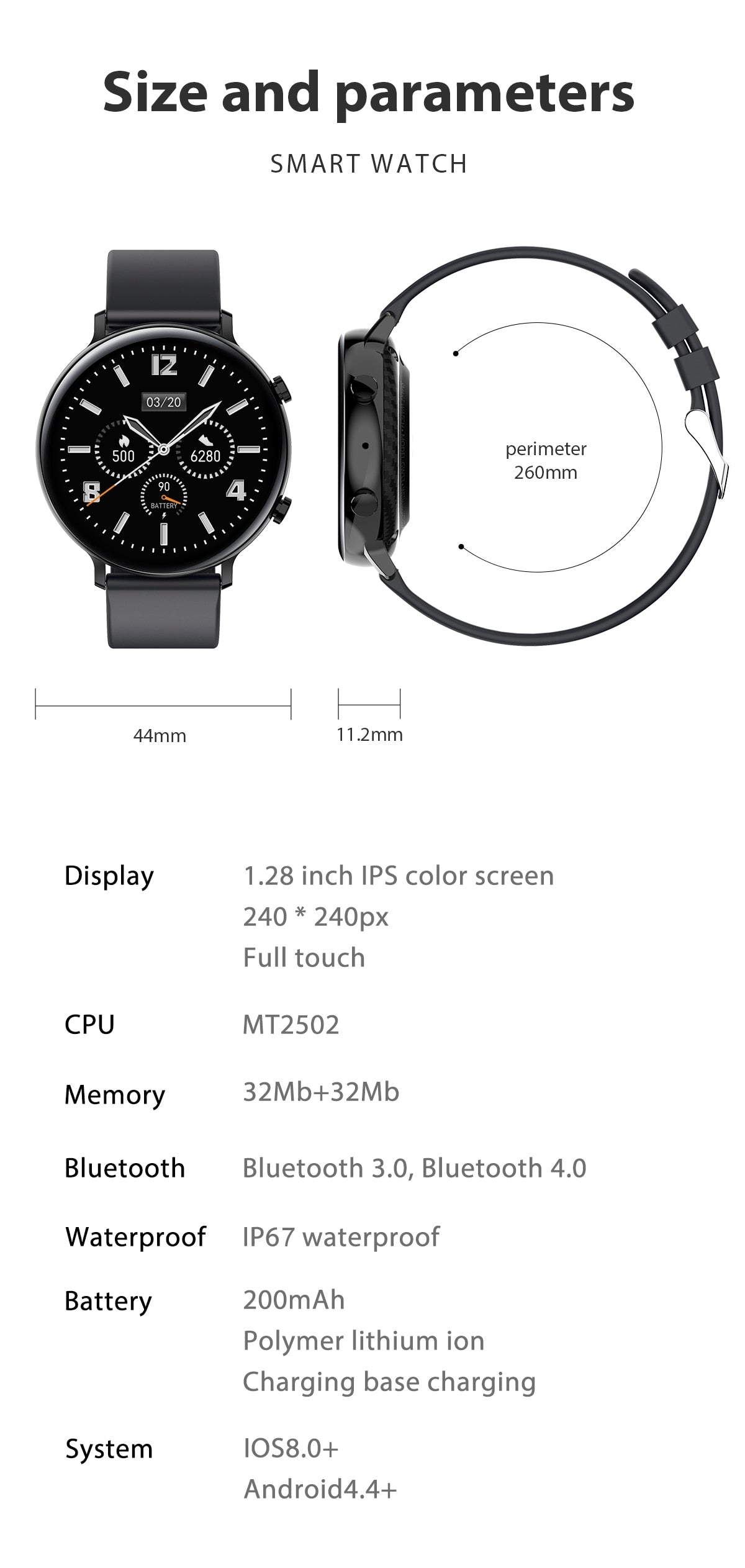New GW33 smart watch