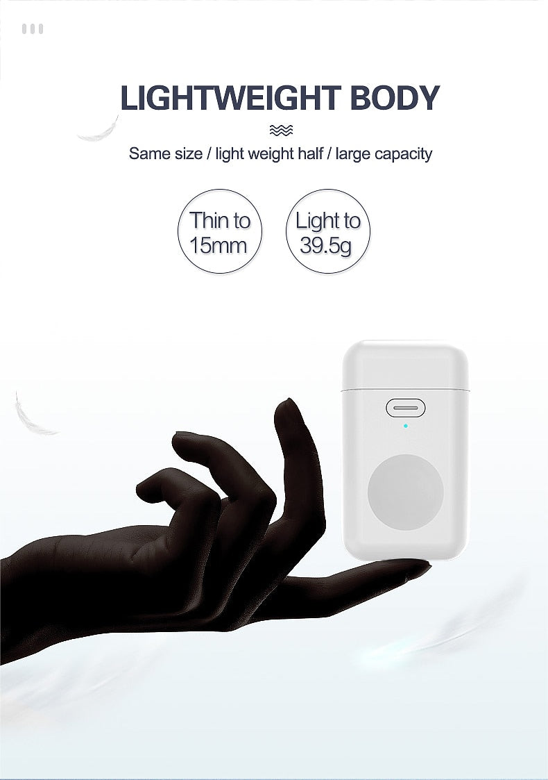 Smart watch mini portable charger
