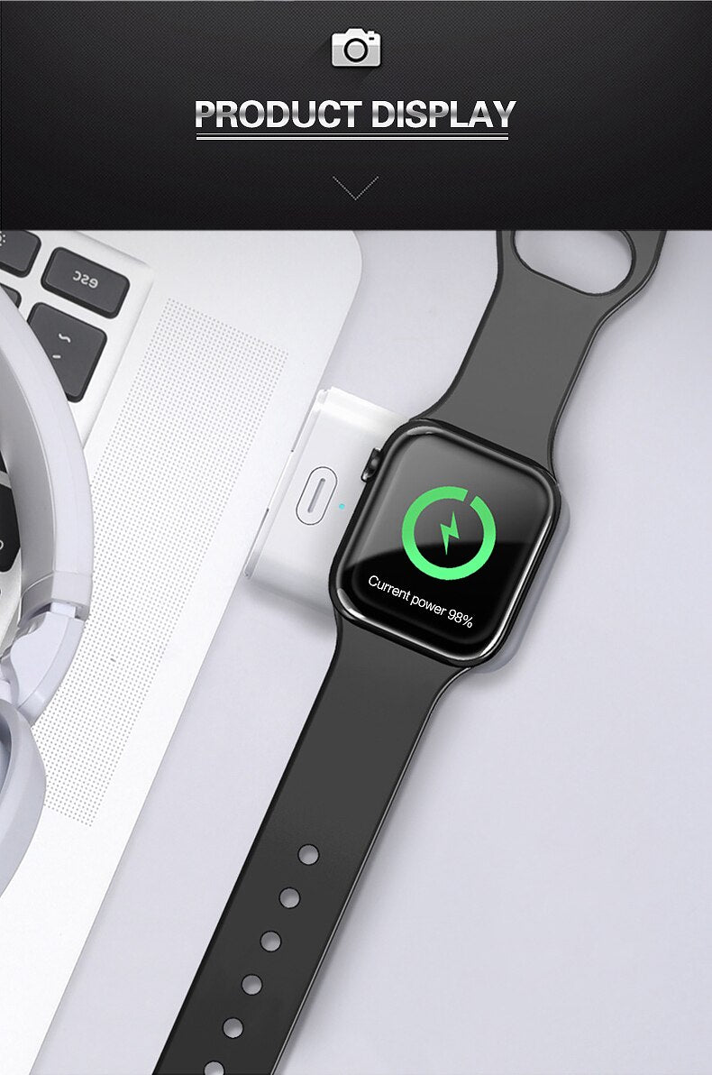 Smart watch mini portable charger