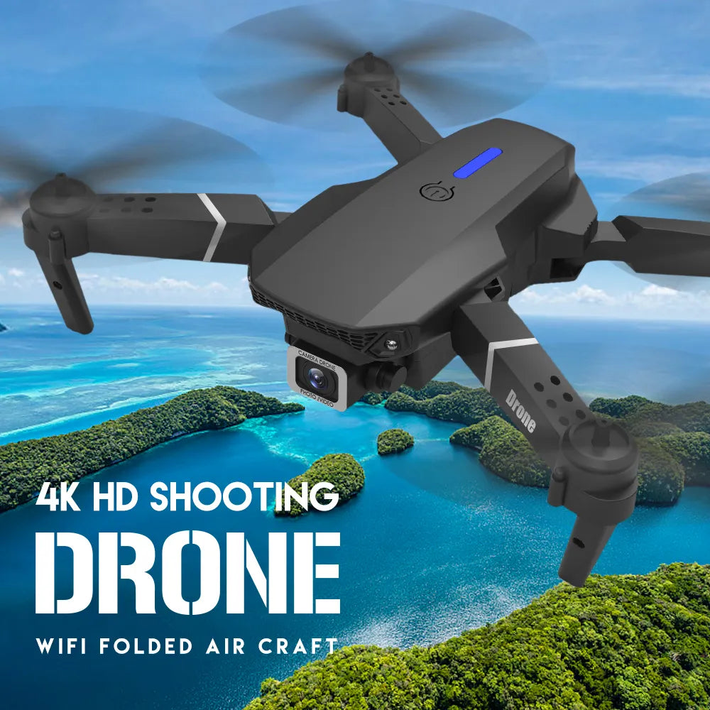 4K Pixel Dual Camera Airplane Toy